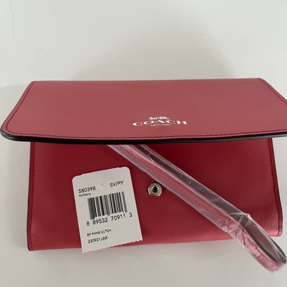 Coach BP Phone Clutch - Peony - Picture 2 of 7